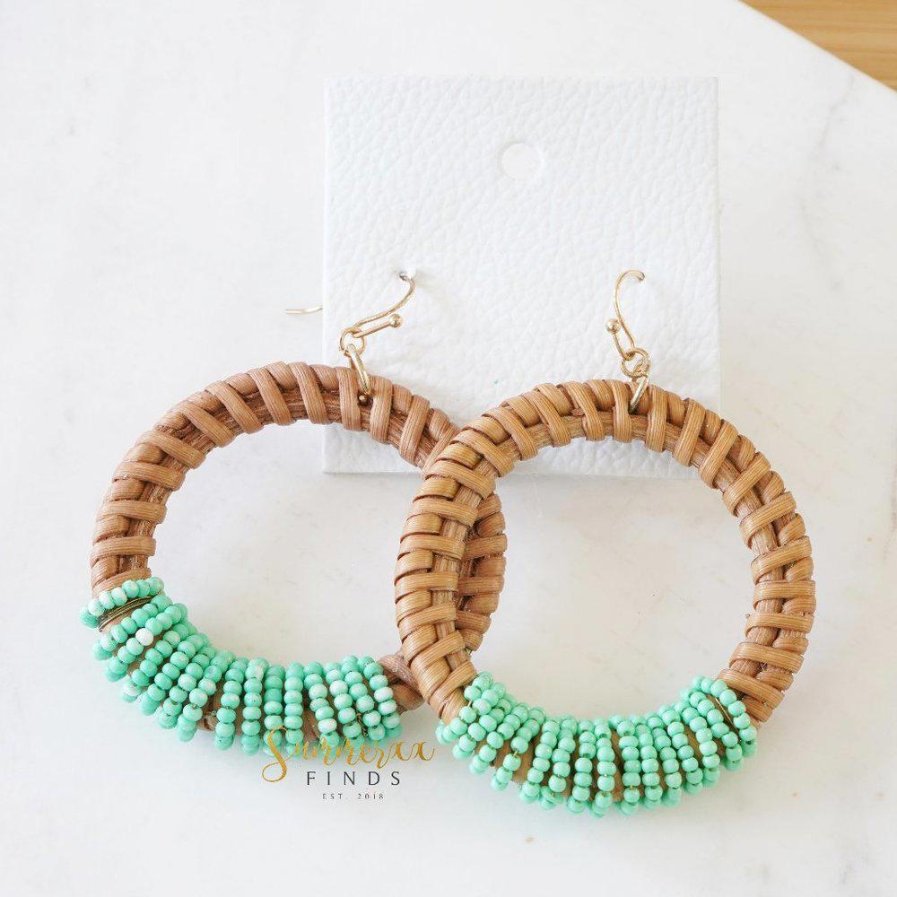 Free People Manu Bay Hoop Earrings